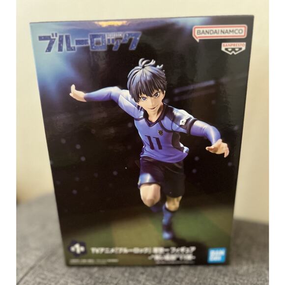 Blue Lock Isagi Yoichi Blue Lock Eleven Prison Figure Banpresto US Seller - Picture 1 of 3